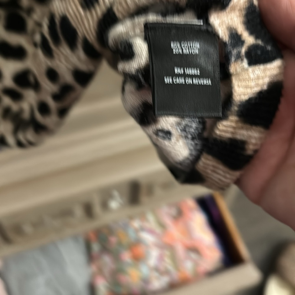 Torrid Size 3. . Leopard Print Lightweight Long T… - image 4